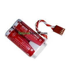 بطارية بديلة لجهاز PLC MD500N 4P-Plug ER17/50 50750-1018 ER1750