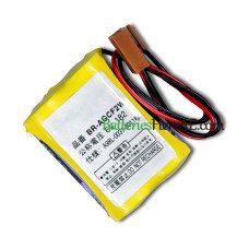 بطارية بديلة لجهاز Fanuc ConNector Brown BR-AGCF2W A06B-6093-K001 A98L-0031-0011 # L